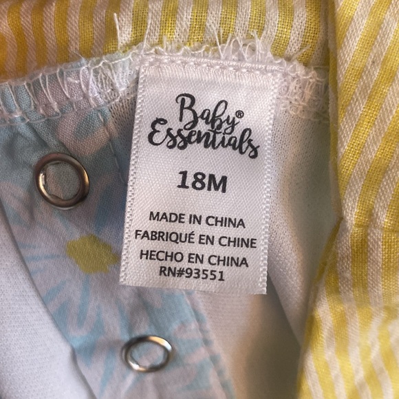 Baby Essentials Romper Bubble Dress - Picture 3 of 4